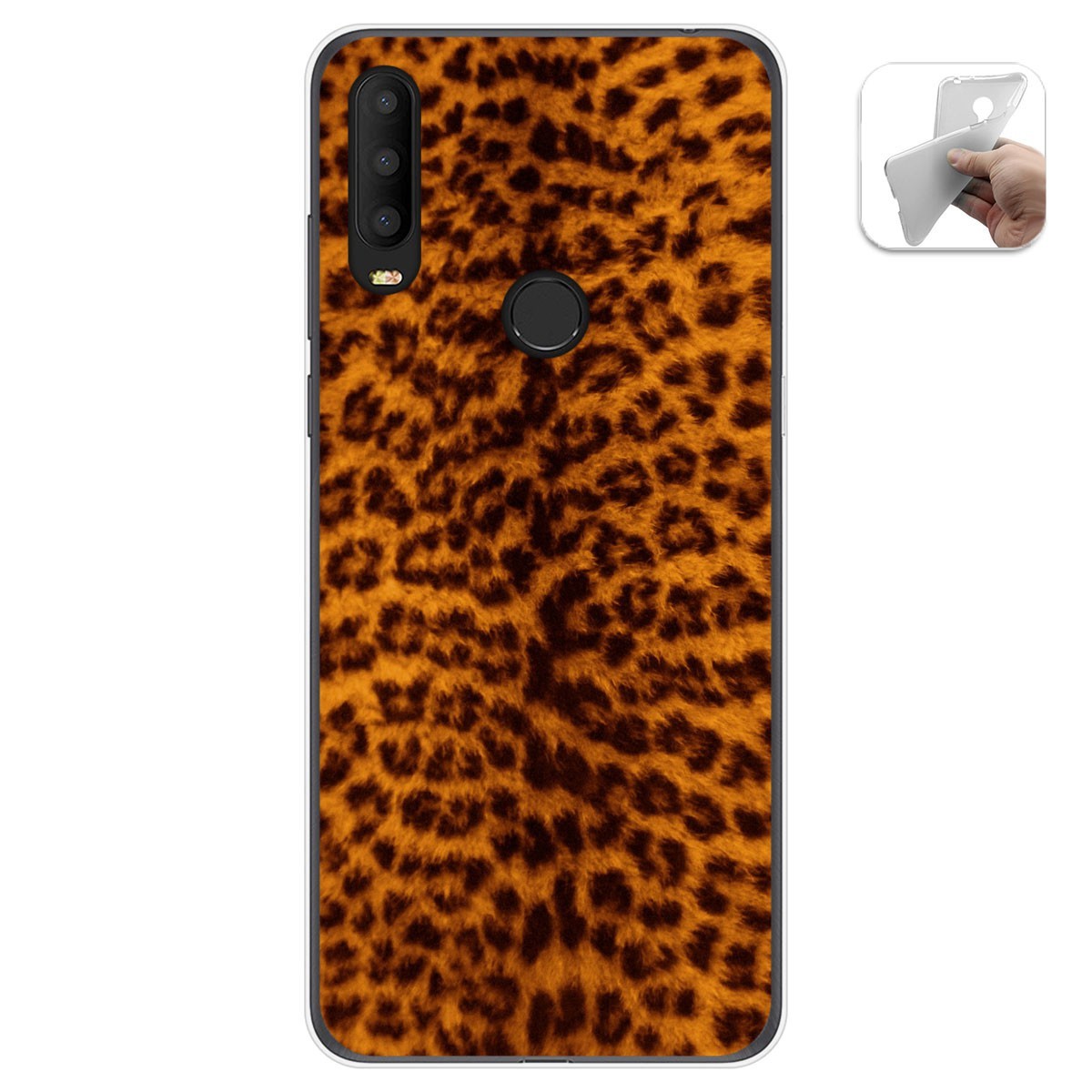 Funda Gel Tpu para Alcatel 3X 2020 diseño Animal 03 Dibujos