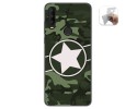Funda Gel Tpu para Alcatel 3X 2020 diseño Camuflaje 01 Dibujos