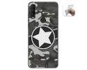 Funda Gel Tpu para Alcatel 3X 2020 diseño Camuflaje 02 Dibujos