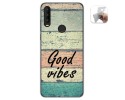 Funda Gel Tpu para Alcatel 3X 2020 diseño Madera 01 Dibujos