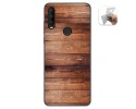 Funda Gel Tpu para Alcatel 3X 2020 diseño Madera 02 Dibujos