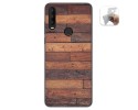Funda Gel Tpu para Alcatel 3X 2020 diseño Madera 03 Dibujos
