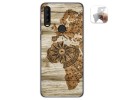 Funda Gel Tpu para Alcatel 3X 2020 diseño Madera 07 Dibujos