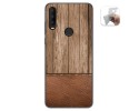 Funda Gel Tpu para Alcatel 3X 2020 diseño Madera 09 Dibujos