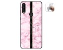 Funda Gel Tpu para Alcatel 3X 2020 diseño Mármol 04 Dibujos