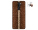 Funda Gel Tpu para Oppo A5 2020 diseño Cuero 01 Dibujos