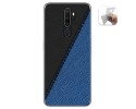 Funda Gel Tpu para Oppo A5 2020 diseño Cuero 02 Dibujos