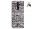 Funda Gel Tpu para Oppo A5 2020 diseño Ladrillo 02 Dibujos