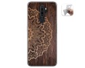 Funda Gel Tpu para Oppo A5 2020 diseño Madera 06 Dibujos