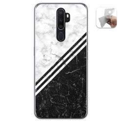 Funda Gel Tpu para Oppo A5 2020 diseño Mármol 01 Dibujos