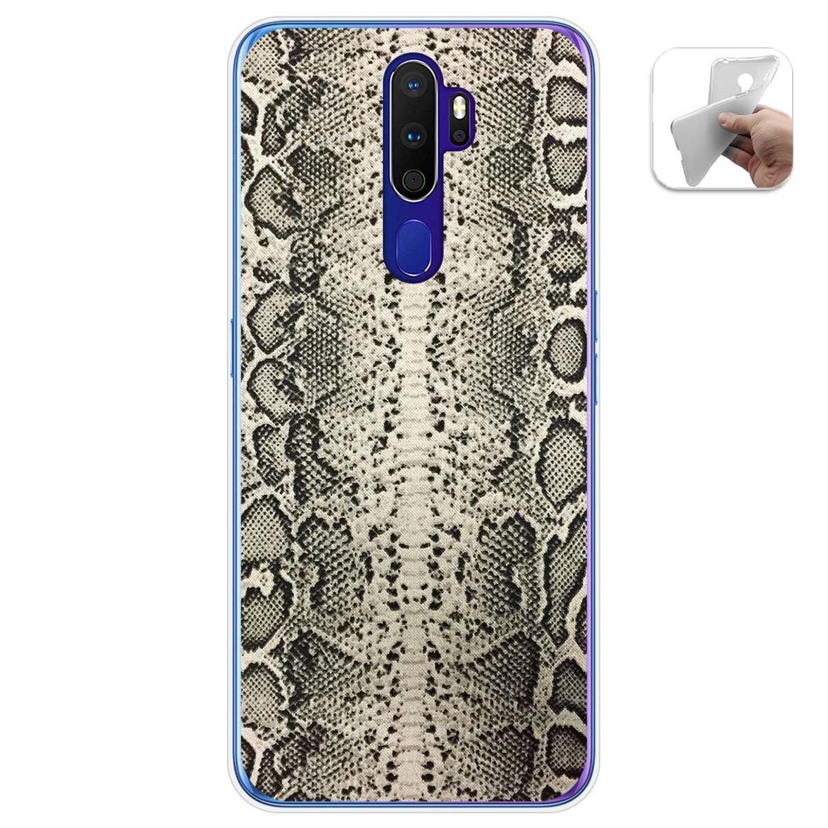 Funda Gel Tpu para Oppo A9 2020 diseño Animal 01 Dibujos