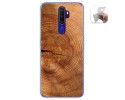 Funda Gel Tpu para Oppo A9 2020 diseño Madera 04 Dibujos
