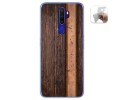 Funda Gel Tpu para Oppo A9 2020 diseño Madera 05 Dibujos