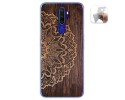 Funda Gel Tpu para Oppo A9 2020 diseño Madera 06 Dibujos