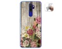 Funda Gel Tpu para Oppo A9 2020 diseño Madera 08 Dibujos