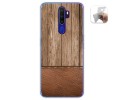 Funda Gel Tpu para Oppo A9 2020 diseño Madera 09 Dibujos