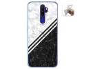 Funda Gel Tpu para Oppo A9 2020 diseño Mármol 01 Dibujos