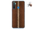 Funda Gel Tpu para Realme 5 / 5s / 5i / 6i diseño Cuero 01 Dibujos