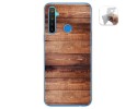 Funda Gel Tpu para Realme 5 / 5s / 5i / 6i diseño Madera 02 Dibujos