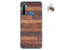Funda Gel Tpu para Realme 5 / 5s / 5i / 6i diseño Madera 03 Dibujos
