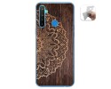 Funda Gel Tpu para Realme 5 / 5s / 5i / 6i diseño Madera 06 Dibujos