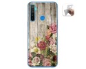 Funda Gel Tpu para Realme 5 / 5s / 5i / 6i diseño Madera 08 Dibujos