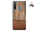 Funda Gel Tpu para Realme 5 / 5s / 5i / 6i diseño Madera 09 Dibujos