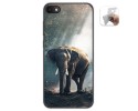 Funda Gel Tpu para Alcatel 1V 2019 diseño Elefante Dibujos