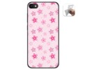 Funda Gel Tpu para Alcatel 1V 2019 diseño Flores Dibujos