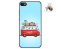 Funda Gel Tpu para Alcatel 1V 2019 diseño Furgoneta Dibujos