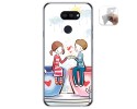 Funda Gel Tpu para Lg K40S diseño Café Dibujos
