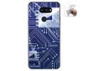 Funda Gel Tpu para Lg K40S diseño Circuito Dibujos