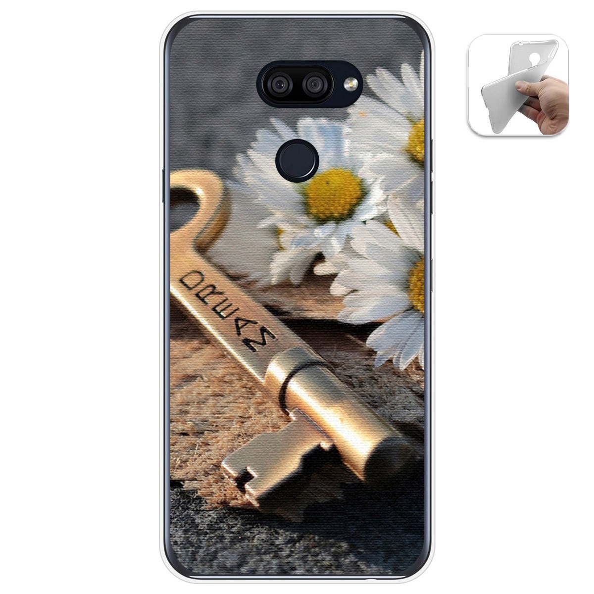 Funda Gel Tpu para Lg K40S diseño Dream Dibujos