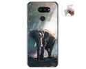 Funda Gel Tpu para Lg K40S diseño Elefante Dibujos