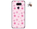 Funda Gel Tpu para Lg K40S diseño Flores Dibujos