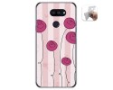 Funda Gel Tpu para Lg K40S diseño Flores Vintage Dibujos