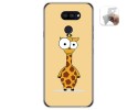 Funda Gel Tpu para Lg K40S diseño Jirafa Dibujos