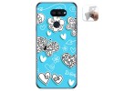 Funda Gel Tpu para Lg K40S diseño Mariposas Dibujos