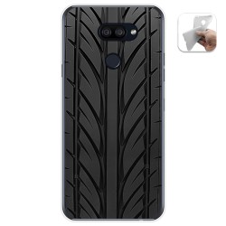Funda Gel Tpu para Lg K40S diseño Neumatico Dibujos