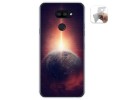 Funda Gel Tpu para Lg K40S diseño Tierra Dibujos