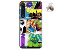 Funda Gel Tpu para Motorola Moto G8 Plus diseño Comic Dibujos