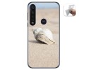 Funda Gel Tpu para Motorola Moto G8 Plus diseño Concha Dibujos