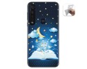 Funda Gel Tpu para Motorola Moto G8 Plus diseño Libro Cuentos Dibujos