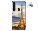 Funda Gel Tpu para Motorola Moto G8 Plus diseño Paris Dibujos