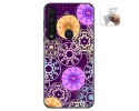 Funda Gel Tpu para Motorola Moto G8 Plus diseño Radial Dibujos