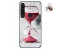 Funda Gel Tpu para Motorola Moto G8 Plus diseño Reloj Dibujos