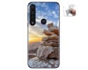 Funda Gel Tpu para Motorola Moto G8 Plus diseño Sunset Dibujos