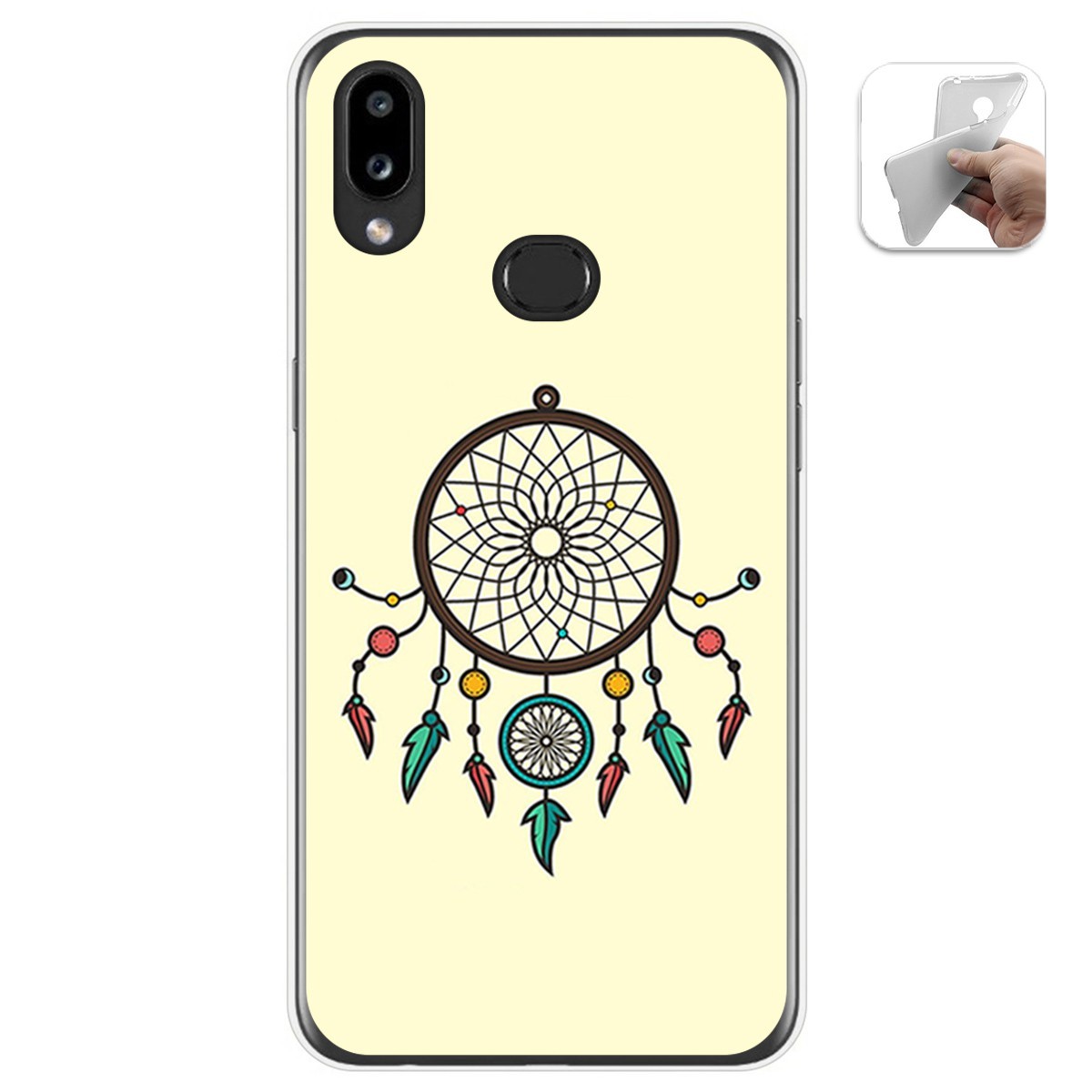 Funda Gel Tpu para Samsung Galaxy A10s diseño Atrapasueños Dibujos