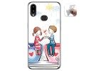 Funda Gel Tpu para Samsung Galaxy A10s diseño Café Dibujos