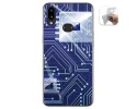 Funda Gel Tpu para Samsung Galaxy A10s diseño Circuito Dibujos